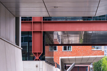 Elegant branding-ready scene combining architecture, abstract, geometry, minimalism, facade, structure, pattern, geometric lines, architectural detail and abstract design in a sleek minimal layout