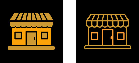 Naklejka premium Shop Vector Icon
