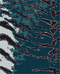 Tiger skin pattern, wild animal leather seamless design,Seamless Digital Hand Painting Abstract Watercolor Zebra Tiger Stripes Pattern with Tie Dye Gradient Batik Background