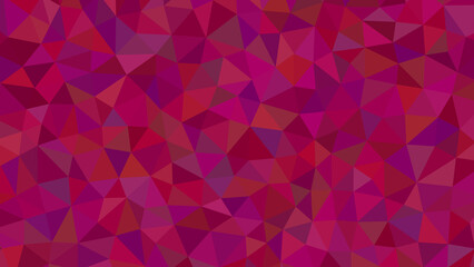 A mesmerizing mosaic of magenta hues, a symphony of geometric shapes dancing across the canvas, creating a vibrant and dynamic texture