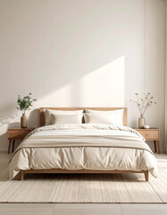 Transform your space natural light neutral bedroom home interior design tranquil minimalist