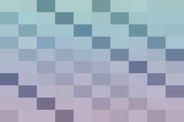 Abstract geometric square pattern with soft blue to purple gradient. modern mosaic grid background for digital art and designs.