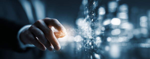 Digital transformation event modern workspace technology showcase urban office close-up innovation insights