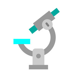Microscope Vector Flat Icon Design