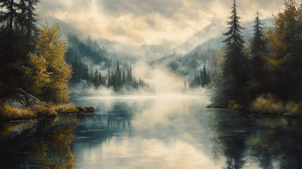 The mist rises from the lake in the early morning, and the forest is alive with the soft sounds of wildlife. How do you embrace this quiet moment of solitude and connection?