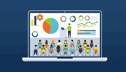 Engaging Business Presentation with Data Analysis and Audience Participation