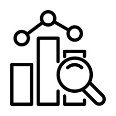 Data Analysis and Research Icon