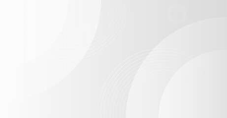 Abstract background with white soft flowing circle and smooth gradients.