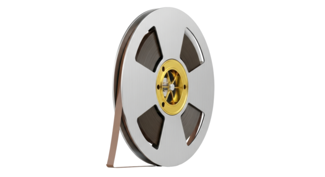 Isolated analogue reel tape sound recording storage medium audio archival device