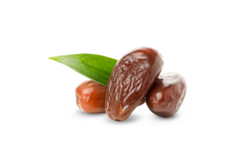 Sweet, nutritious dates ideal for Ramadan appetizers, isolated, PNG