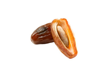 Fresh, tasty, nutritious dates for you, isolated, PNG
