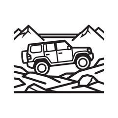 Naklejka premium truck icon vector illustration