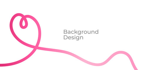 Geometric Gradient Hearts Background for Valentine’s Day Posters and Frames