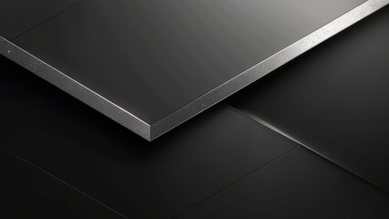 abstract black and silver light gray gradient surface with metal texture soft lines tech diagonal sleek clean modern background