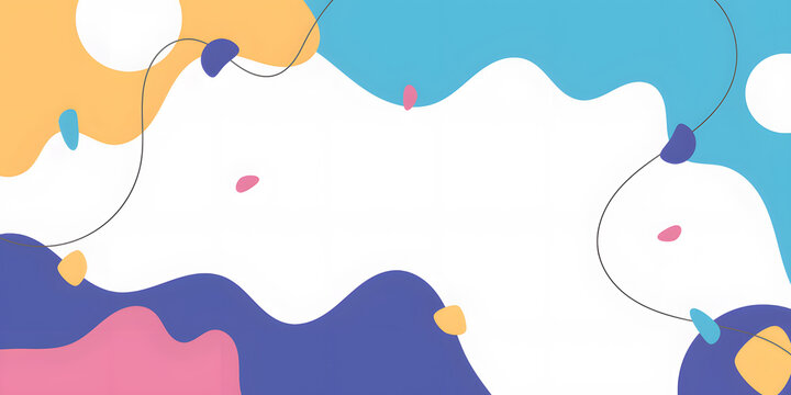 Colorful Abstract Geometric Illustration Background