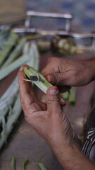 Traditional Hand-Cleaning Method for Cardoon &ndash; Cardoon Culinary Guide: How to Cook With Cardoons, Celery-Like Stalks, Cynara cardunculus Preparation