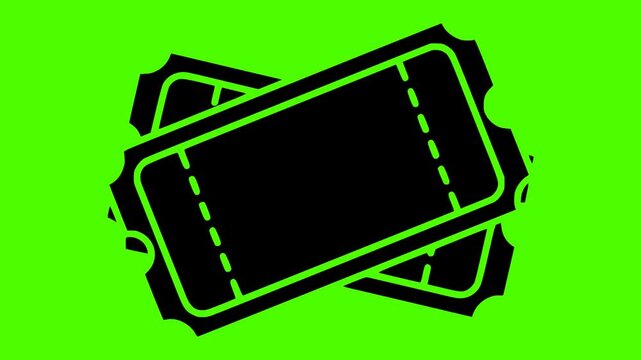 ticket illustration movie silhouette video logo green icon screen outline cinema theater entertainment coupon festival event pass theatre film shape amusement vector graphic background