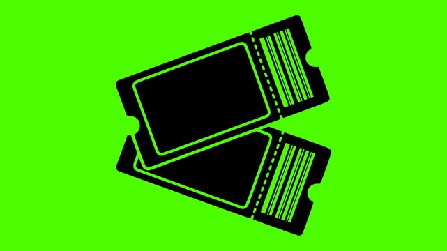 ticket illustration movie silhouette video logo green icon screen outline cinema theater entertainment coupon festival event pass theatre film shape amusement vector graphic background