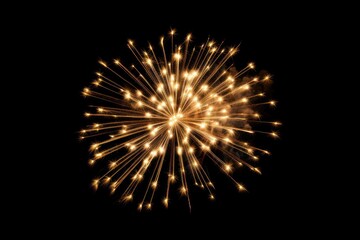Fototapeta premium New year firework fireworks outdoors night.