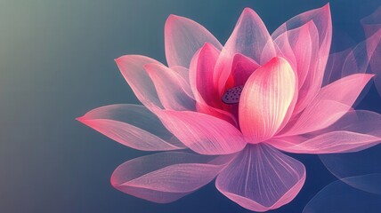 pink lotus flower