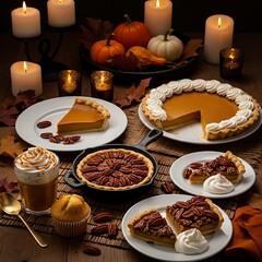 christmas table setting