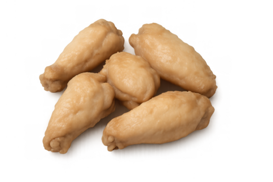 Inarizushi, japanese cuisine sushi appetizer, sweet fried tofu pouch meal, traditional eastern food snack, isolated on transparent background - Powered by Adobe