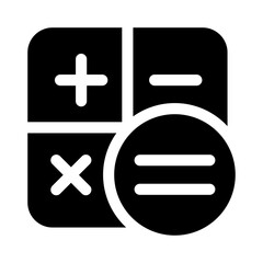 Obraz premium Calculator icon design template