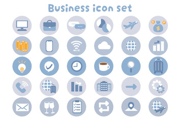 SoftPasstel Business Icon Set