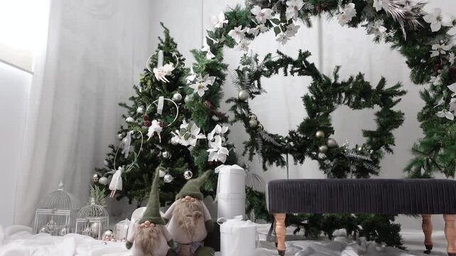 Christmas and New Year's Decorations Background 41