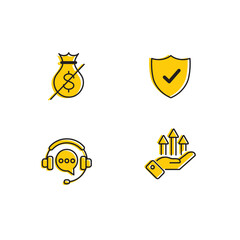 Color business Icons Part 3