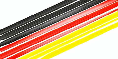 flag of Germany. Classic and hand drawn art style