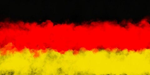 flag of Germany. Classic and hand drawn art style