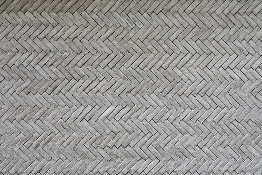 Gray Fishbone Tiles Bricks Background Texture Pattern