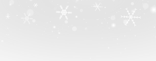 Snowflake frozen ice frost winter cold frame border white transparent decoration pattern.
