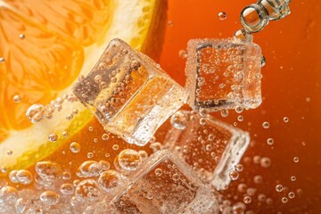 Golden loaf of freshly baked bread steams on a wooden board, a rustic delight.