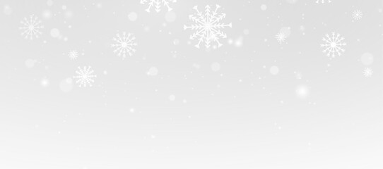 Winter snowflake frost ice frozen cold frame border white transparent decoration pattern.
