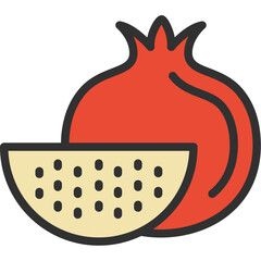 Pomegranate Icon
