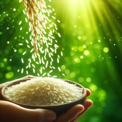 Organic rice