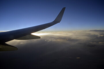 wing of airplane