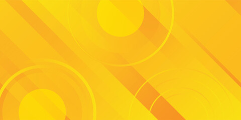 Modern abstract background with memphis elements in yellow and orange gradients and retro themed for posters, banners and website landing pages