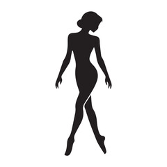 silhouette of a woman