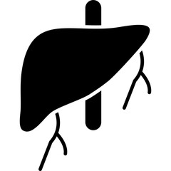 Liver Icon Vector Element