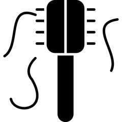 Hair Loss Icon Vector Element