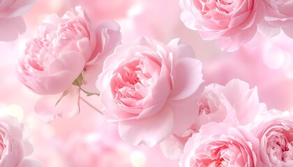 pink roses background