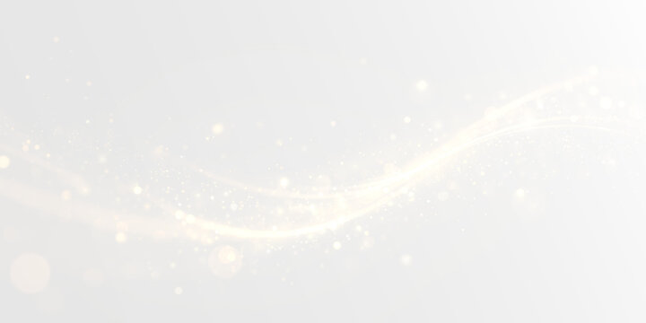 Light, twirl, glitter,wave, magic in a golden glowing swirl. PNG with transparent background, perfect for Overlay, sparkle effects, fantasy light trails.	