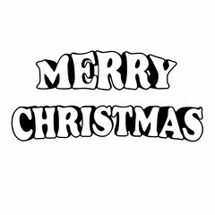 Merry christmas text effect, Editable stylish text effects