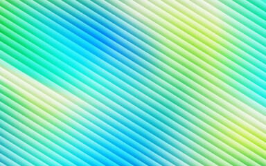 Obraz premium Diagonal Gradient Line Texture – Abstract Color Flow, Blue, Green, White, Motion, Background, Design