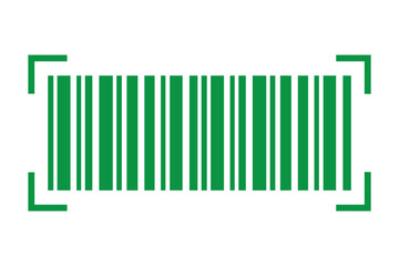 Barcode scan icon. Scan me text. Smartphone usage. barcode sign. payment and identification. Simple digital scanning. Universal code for scanning product or item. 