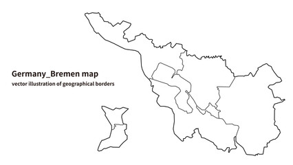 Bremen Map – Detailed City-State Map of Germany
