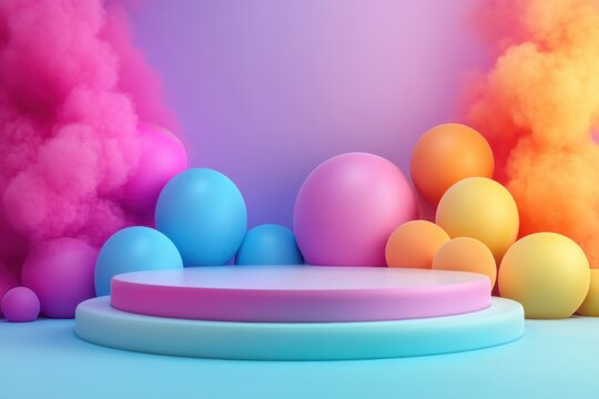 Flash sale event colorful discount podium online store dynamic environment engaging viewpoint special offers unveiled